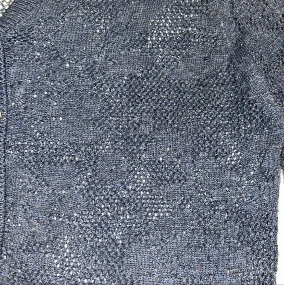 Aeropostale Open Knit Lace Sweater Small